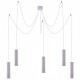 Підвісний світильник AZzardo LOCUS L PENDANT 5 WHITE AZ3406