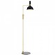Торшер MarkSlojd Sweden LARRY Floor 1L Black/Brushed Brass 106972