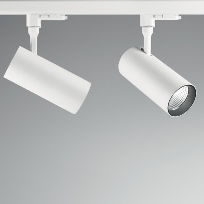 Трековый светильник Ideal Lux SMILE 20W CRI80 24° 3000K WH 189635 Трековый светильник Ideal Lux SMILE 20W CRI80 24° 3000K WH 189635