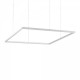 Люстра Ideal Lux ORACLE SLIM SP D90 SQUARE WH 3000K 259192