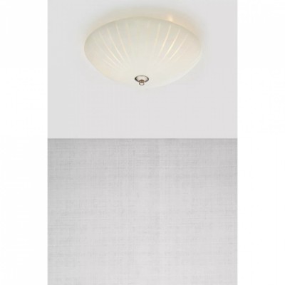 Потолочный светильник MarkSlojd Sweden CUT Plafond 2L 35cm White/Steel 107758