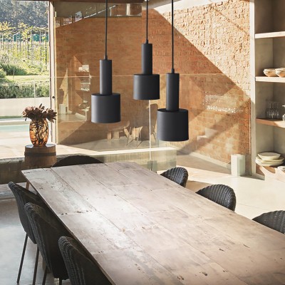 Подвесной светильник Ideal Lux HOLLY SP1 NERO 231563 Подвесной светильник Ideal Lux HOLLY SP1 NERO 231563