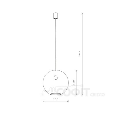 Подвесной светильник Nowodvorski 7846 Sphere Xl Zwis