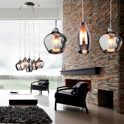 Подвесной светильник AZzardo AMBER MILANO 1 CLEAR AZ3074