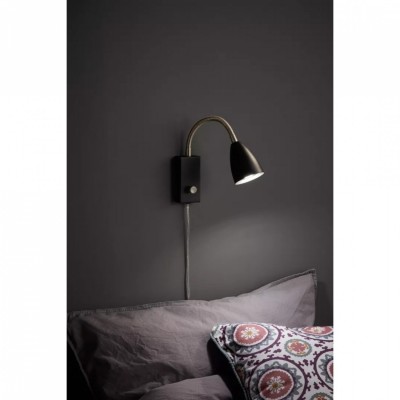 Бра - спот MarkSlojd Sweden CIRO Wall Flex 1L Black/Steel 107409