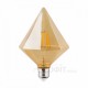 Лампа светодиодная декоративная Horoz "RUSTIC PYRAMID-6" 6W 2200K 220V E27