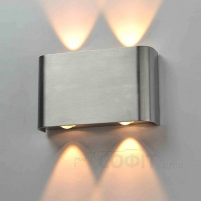 Настінний світильник AZzardo GINNO AZ0765 Aluminium LED