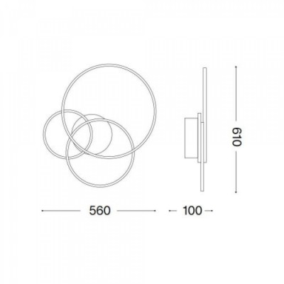 Люстра Ideal Lux Frame pl cerchio 269825 Люстра Ideal Lux Frame pl cerchio 269825