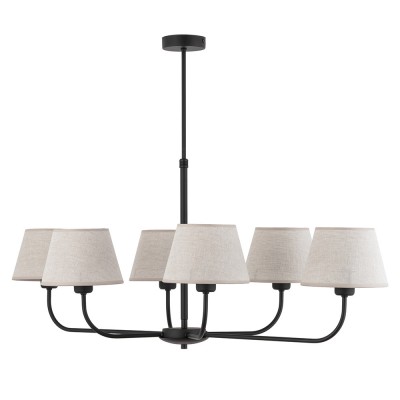 Люстра підвісна TK Lighting CHICAGO LINEN, 3999