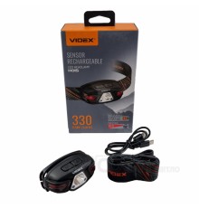 Налобный светодиодный фонарик Videx H015 330Lm VLF-H015