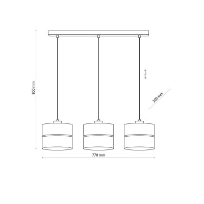 Подвесной светильник TK Lighting ECO, 5771