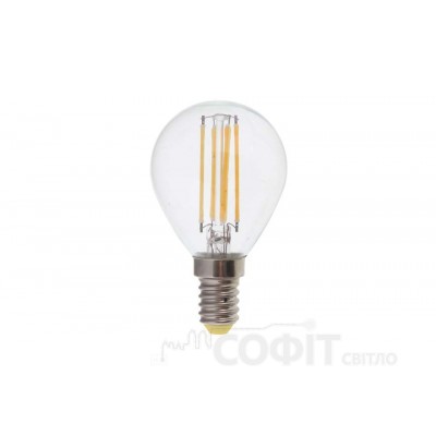 Лампа светодиодная P45 Feron LB-61 4W E14 2700K Filament