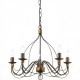 Люстра Ideal Lux CORTE SP5 RUGGINE 057187