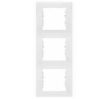 Рамка Sedna SDN5801321 бел. 3 поста вертикальн. Schneider Electric