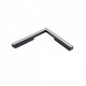 Трековий світильник AZzardo SAGA TRACK MAGNETIC CORNER A 24W MILKY120 4000K BK AZ4615