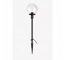 Столбик MarkSlojd Sweden GARDEN 24 Pole Sphere 60cm Black/Clear 107283