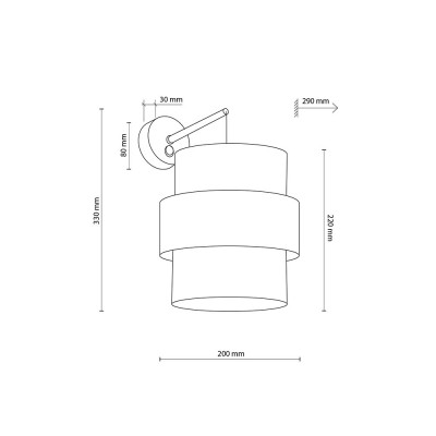 Бра TK Lighting CALISTO WHITE, 5956