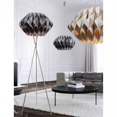 Торшер AZzardo RUBEN FLOOR GREY AZ2405