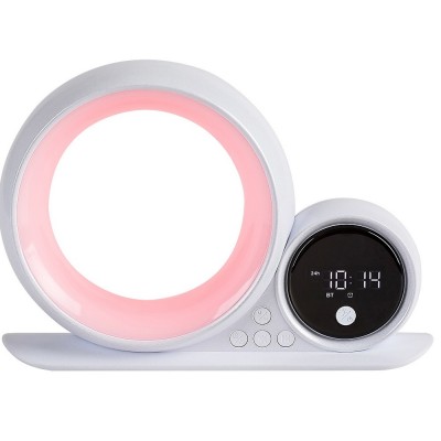 Светодиодная настольная RGB-лампа с динамиком LED/5W/230V Rabalux 76109 Wakeway Светодиодная настольная RGB-лампа с динамиком LED/5W/230V Rabalux 76109 Wakeway