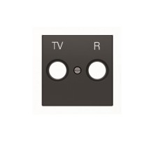 Накладка для телевізійних розеток TV-R ABB Sky чорний оксамит, 8550 NS