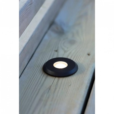 Уличный светильник MarkSlojd Sweden GARDEN 24 Decklight 0,8W 60mm Black 107284