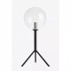 Настільна лампа MarkSlojd Sweden ANDREW Table 1L Black/Clear 107749