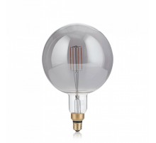 Лампочка Ideal Lux E27 VINTAGE XL 04W GLOBO D125 FUME' 2200K 204536