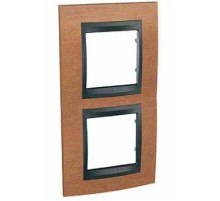 Рамка Unica MGU66.004V.2M2 2М вишня/графіт Schneider Electric Top