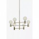 Люстра MarkSlojd Sweden CAPITAL Pendant 6L Brass 106418