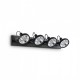 Бра-спот Ideal Lux GLIM PL4 NERO 200255
