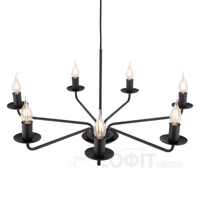 Люстра підвісна TK Lighting LIMAL BLACK, 4613