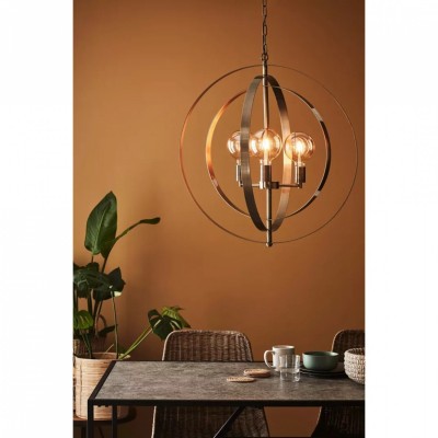 Люстра MarkSlojd Sweden ORBIT Pendant 3L Antique 107941