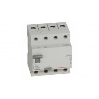 ПЗВ 63А, 30мА 4 полюси, тип AC, Legrand RX3 402064