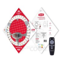 Світлодіодний модуль з пультом MAXUS 1-MLM-60-CR Led Module 60W 3CCT Circle Remote, Ремнабір