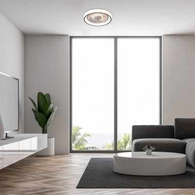Стельова люстра з вентилятором Rabalux 71009 Faustine LED/67W/230V 3000-6000K + пульт Стельова люстра з вентилятором Rabalux 71009 Faustine LED/67W/230V 3000-6000K + пульт