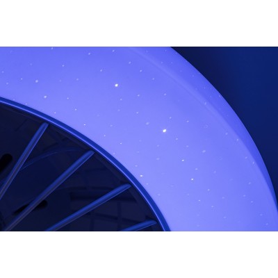 Потолочная люстра с вентилятором Rabalux 71333 Dalfon 2 RGB LED/48W/230V 3000-6500K + пульт Потолочная люстра с вентилятором Rabalux 71333 Dalfon 2 RGB LED/48W/230V 3000-6500K + пульт