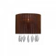 Бра AZzardo SIDNEY WALL BROWN AZ0915