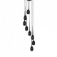 Люстра AZzardo IZZA 8 BLACK AZ0159