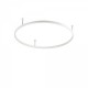 Люстра Ideal Lux ORACLE SLIM PL D070 ROUND WH 3000K 265995