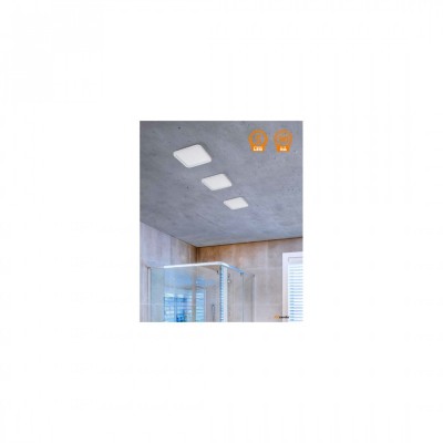 Точечный светильник AZzardo SLIM 9 SQUARE 4000K BLACK IP44 AZ4375