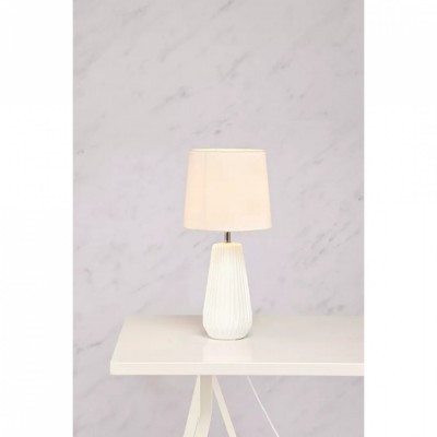 Настільна лампа MarkSlojd Sweden NICCI Table 1L White 106623