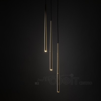 Підвісний світильник TK Lighting PIANO BLACK GOLD, 10117