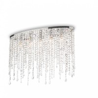 Люстра Ideal Lux RAIN PL5 TRASPARENTE 008455