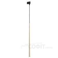 Трековый светильник трехфазный TK Lighting TRACER PIANO BLACK GOLD, 6029