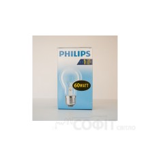 Лампа розжарювання А55 60Вт E27 прозора Philips (16001381)