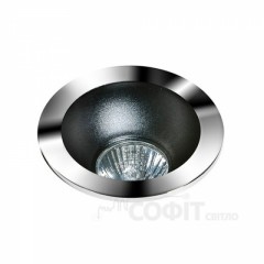 Точечный светильник AZzardo REMO 1 DOWNLIGHT AZ1730 + AZ0823 Chrome/Black