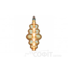 Лампа світлодіодна декоративна Horoz "ORIGAMI-XL" 8W 2200K 220V E27 Filament Amber