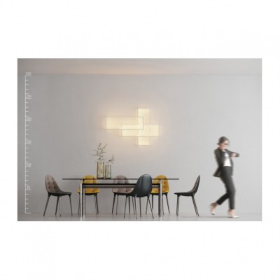 Бра AZzardo QUADRATUS WALL WHITE AZ2993