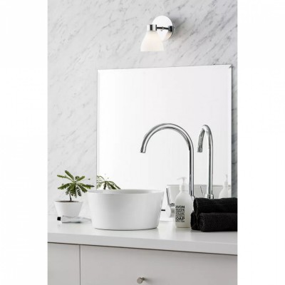 Бра - спот MarkSlojd Sweden CASSIS Wall 1L Chrome/Opal IP44 106367