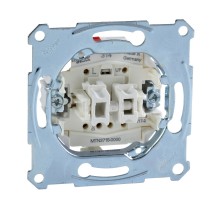 Механизм клавишного выключателя рольставней (жалюзи), Schneider Electric Merten System M, MTN3715-0000